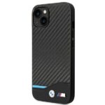 IPHONE 14 Plus / 15 Plus 6,7" MELNS ĀDAS CARBON