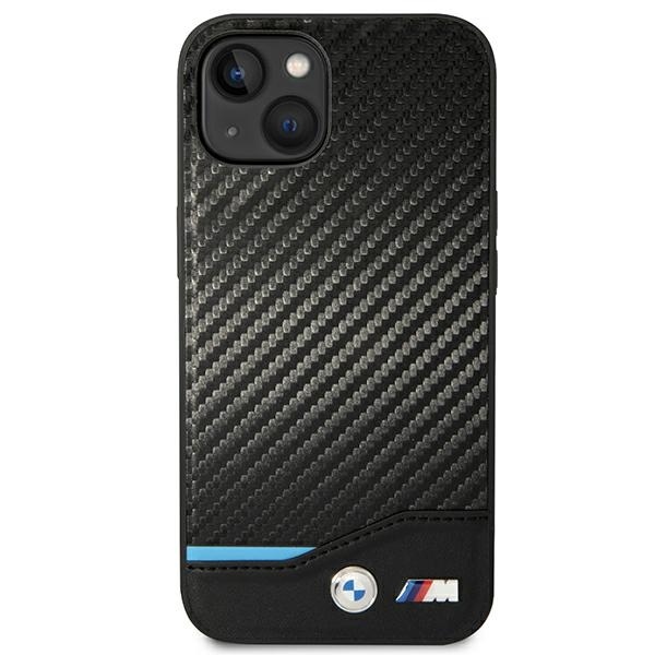 IPHONE 14 Plus / 15 Plus 6,7" MELNS ĀDAS CARBON