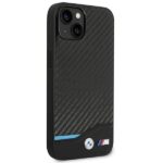 IPHONE 14 Plus / 15 Plus 6,7" MELNS ĀDAS CARBON