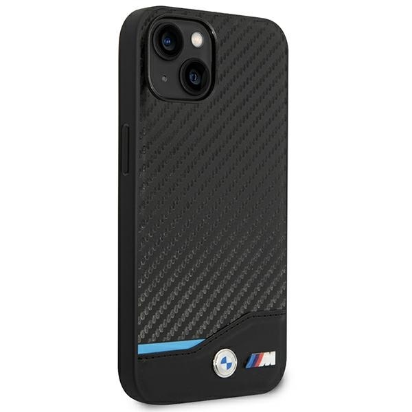 IPHONE 14 Plus / 15 Plus 6,7" MELNS ĀDAS CARBON