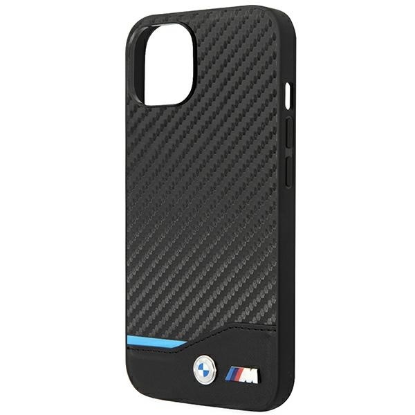 IPHONE 14 Plus / 15 Plus 6,7" MELNS ĀDAS CARBON