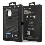 IPHONE 14 Plus / 15 Plus 6,7" MELNS ĀDAS CARBON