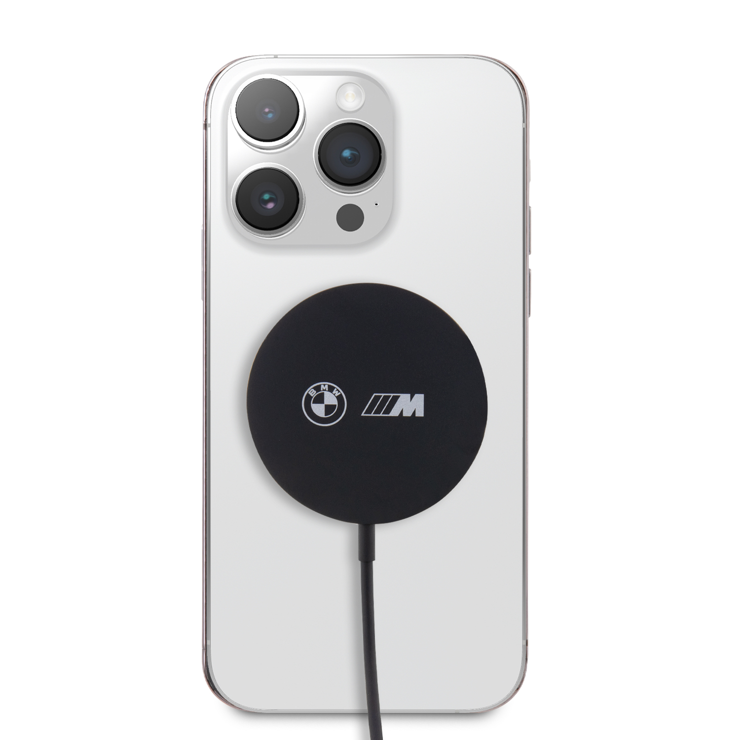 IPHONE MAGSAFE LĀDĒTĀJS 15W MELNS