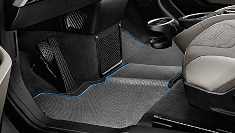 Priekšējie gumijas paklājiņi priekš BMW i3 (2014-2022)