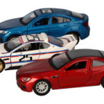 BMW M Pull Back ar ievilkšanu - rotaļlieta miniatūra 1:41