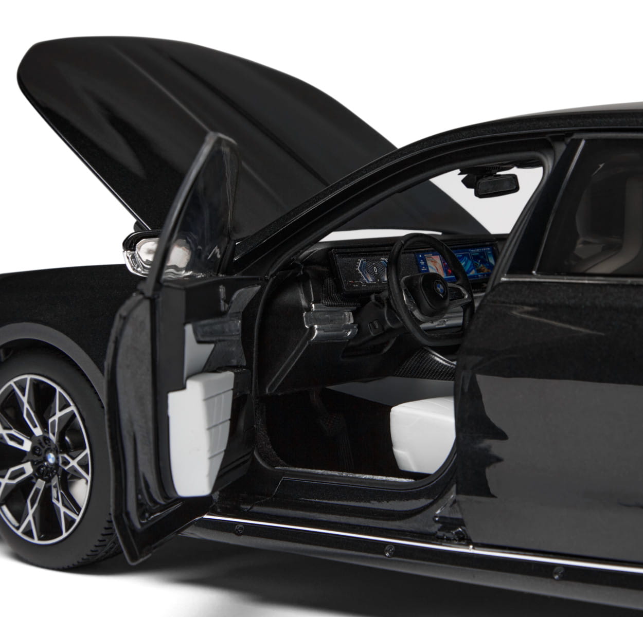 BMW I7 G70 miniatūra 1:18